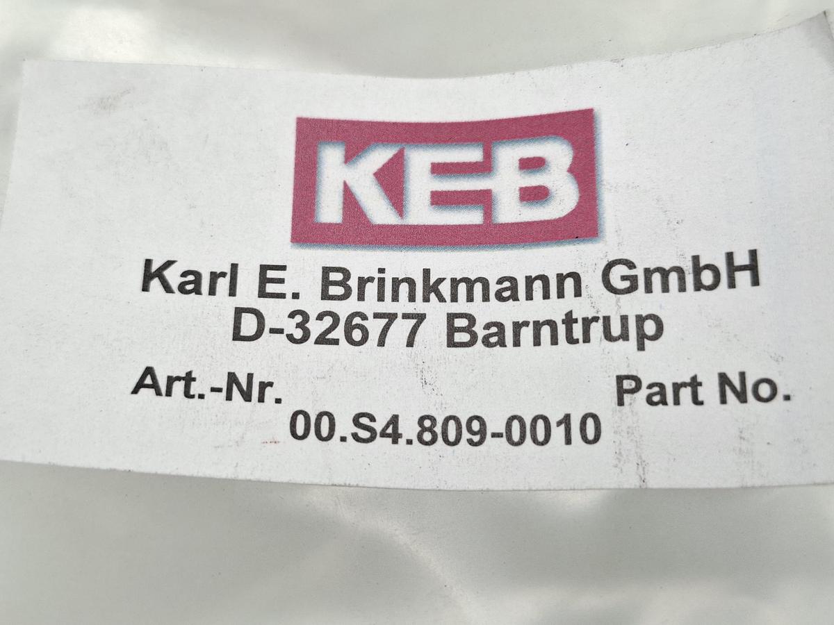 Motorleitung, Leistungskabel, 10m, 00.S4.809-0010, KEB, neu