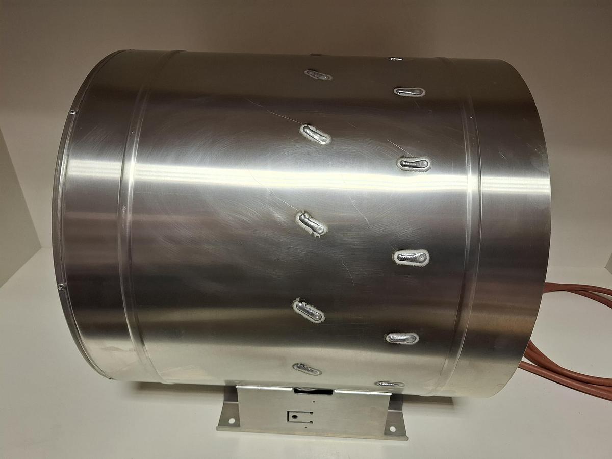 Diagonal Rohr Ventilator, 3x230V, 500mm, 9880m³/h, TDE 500 D4, Red Ring, neuwertig -40%