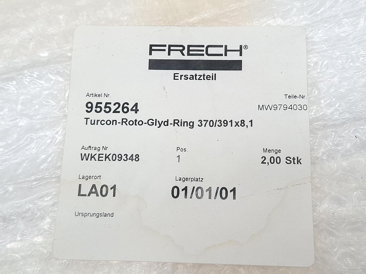 Stangendichtung für d370mm,  370/391x8,1,  Trelleborg, neuwertig -60%