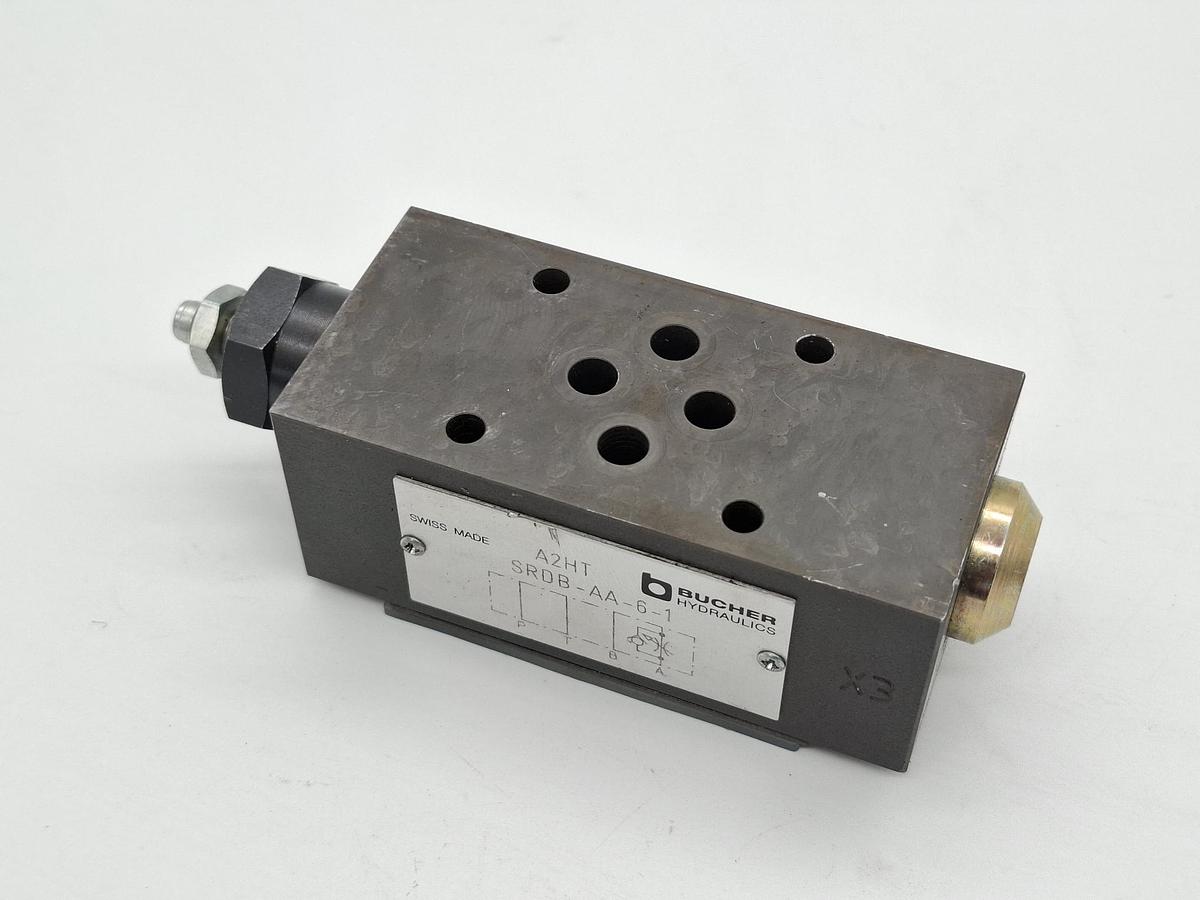 Ventilblock, A2HT, SRDB-AA-6-1, Bucher, neuwertig