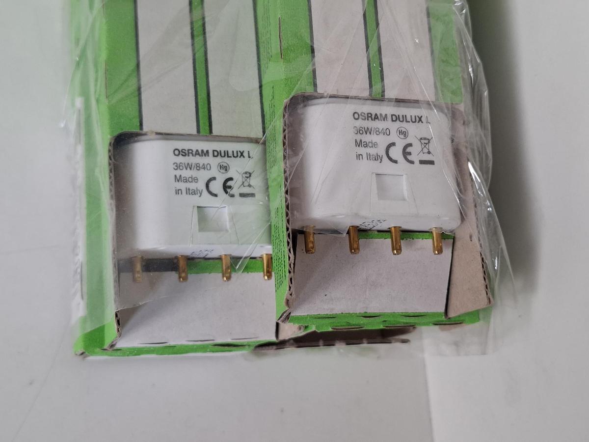 19 Stück Kompaktleuchtstofflampen, Konvolut, Osram, neu