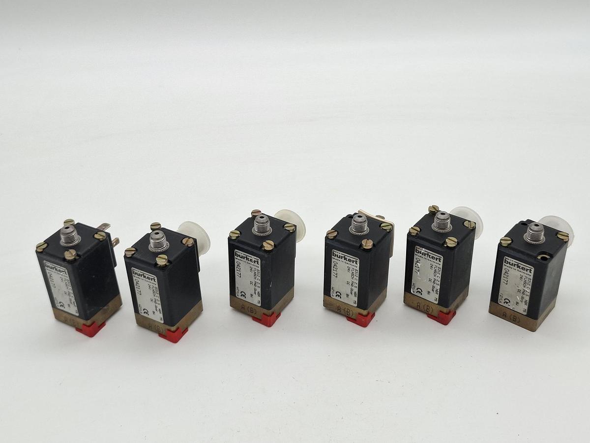 Magnetventil, 0312 C 2,5 NBR MS, 0-6bar, 24V DC, Bürkert, neuwertig
