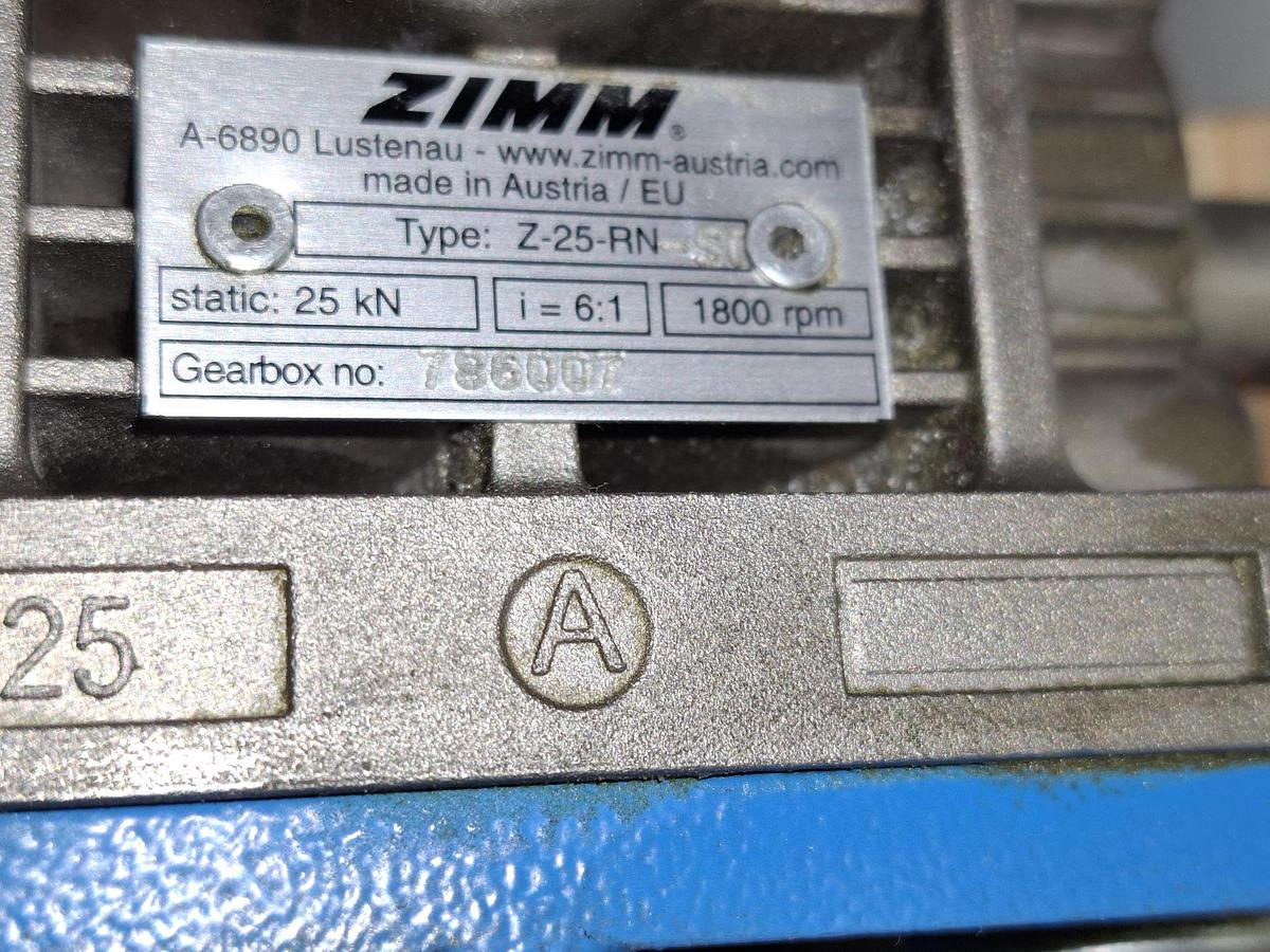 Gebraucht Kompette Lineareinheit, abgebaut, max. Hub 900/1220mm,  gebraucht