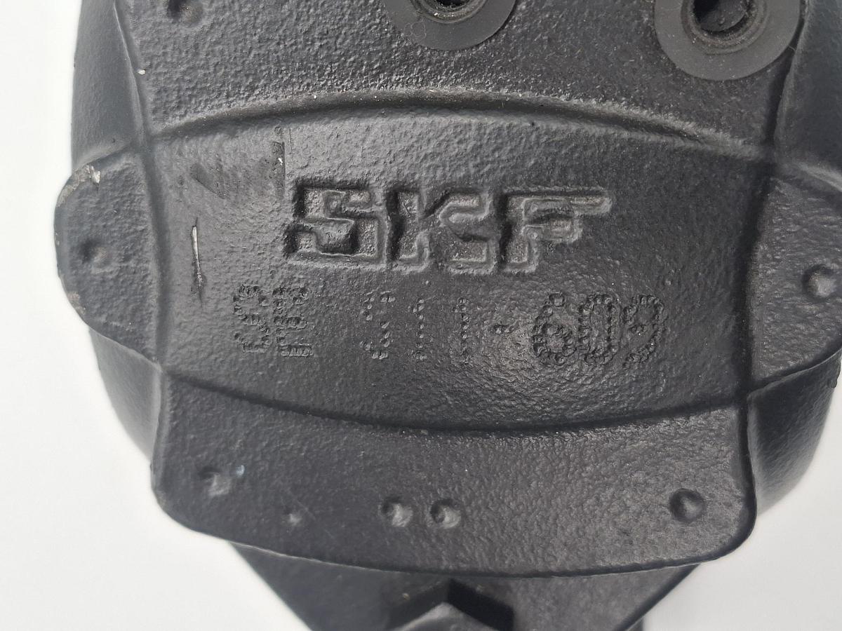 1 Stück geteiltes Stehlagergehäuse, Gusseisen, SE 511 609, SKF, neu
