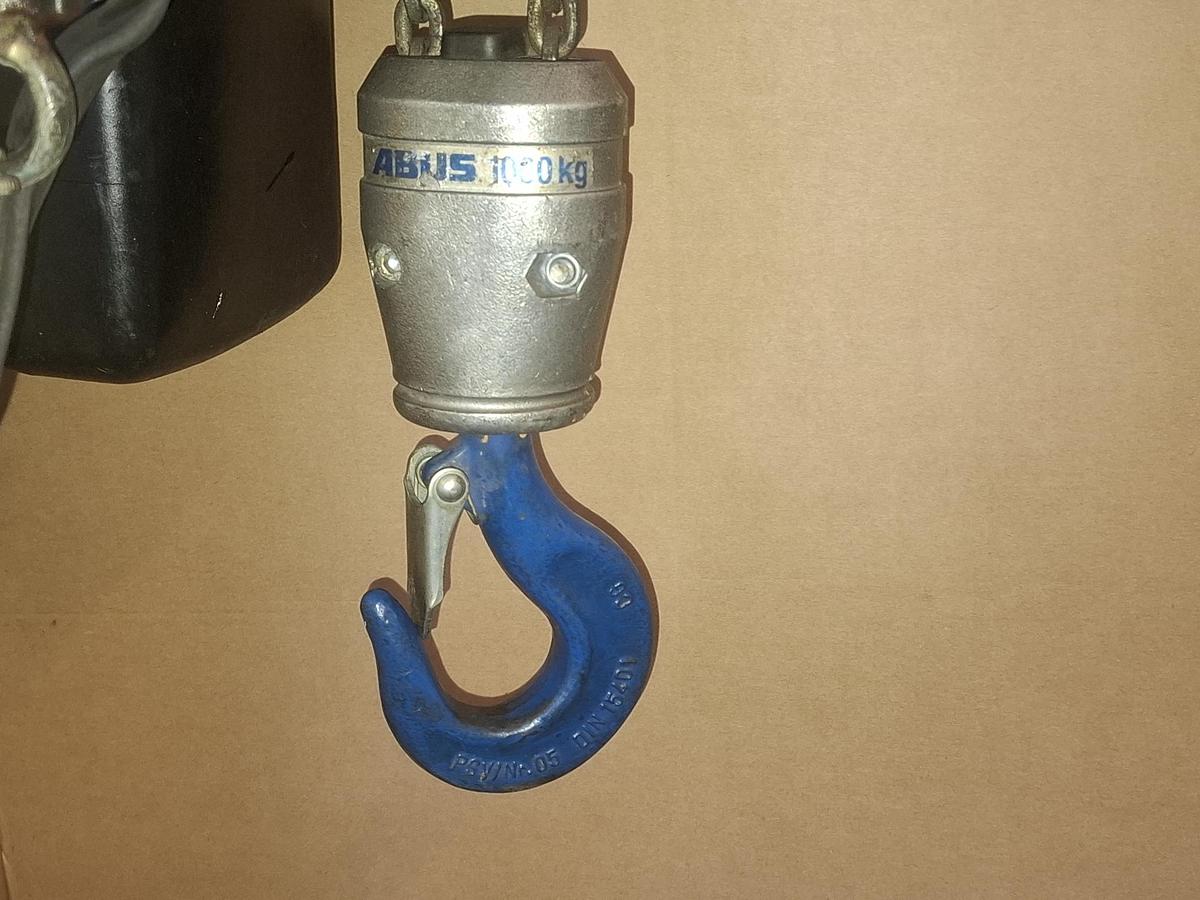 Gebraucht Kettenzug elektrisch, 1000kg, GM4 1000.4-2, Abus, gebraucht-Top