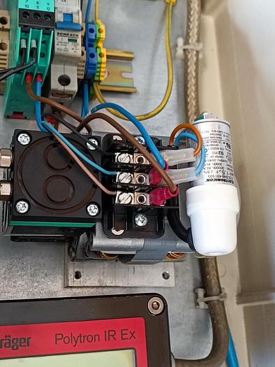 Gebraucht Komplette Gas Messstation, Gaswarnmessgerät, Polytron IR Ex, Dräger, gebraucht