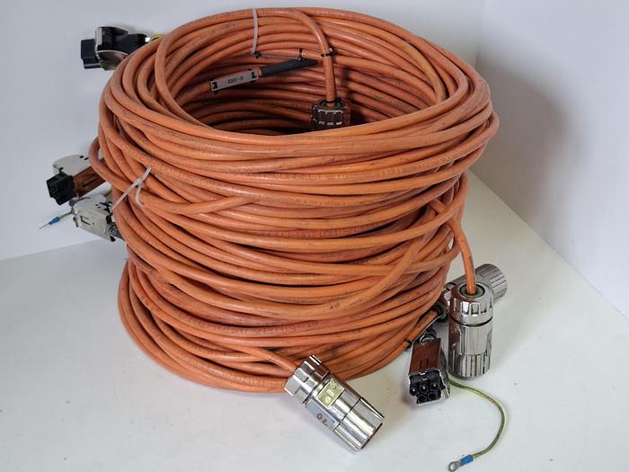Gebraucht Servomotorkabel, Motion Connect 500, CAV00500830_A1 4x1,5, 18m, Siemens, gebraucht