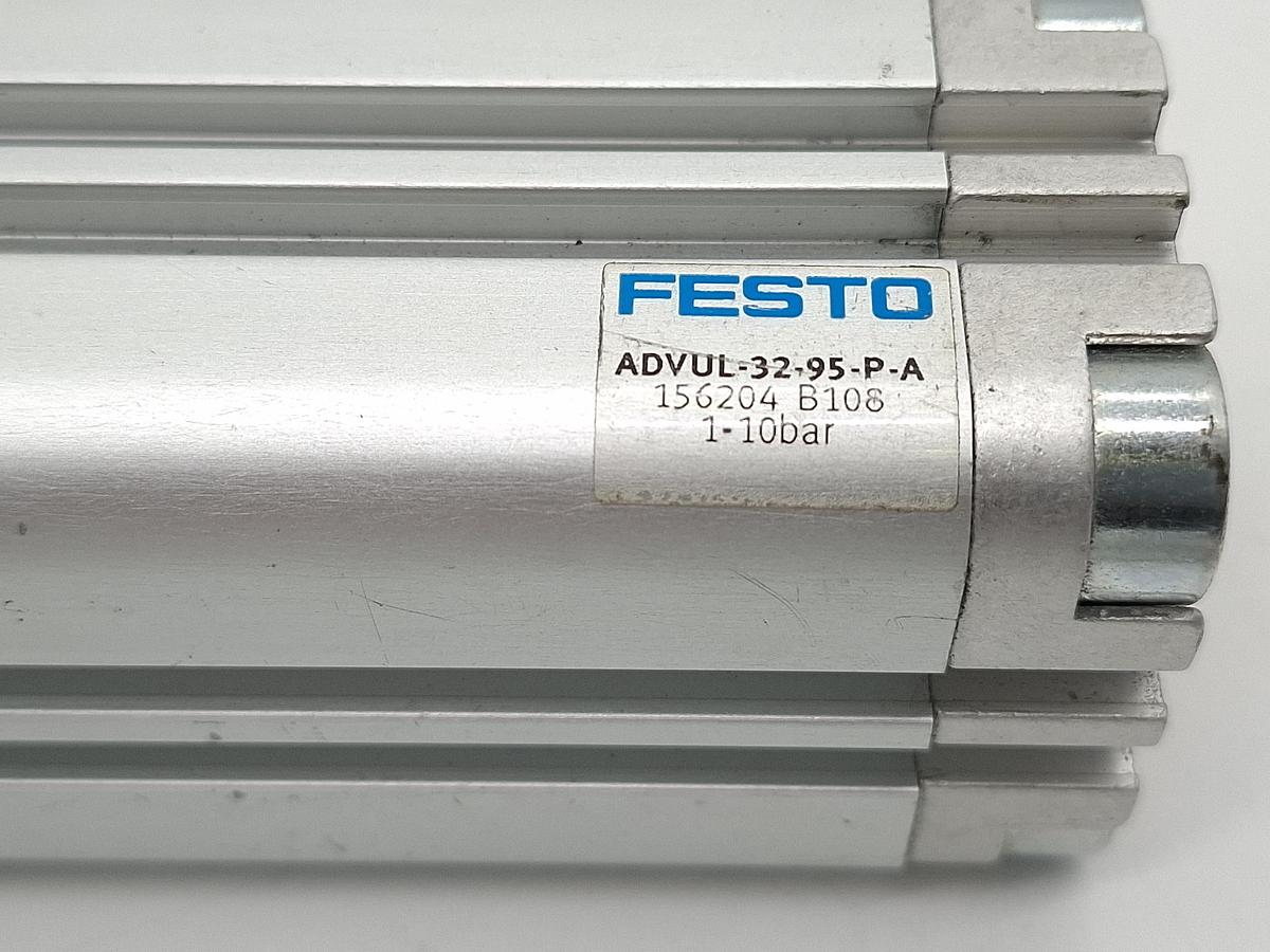 Kompaktzylinder, Hub 95mm, ADVUL-32-95-P-A, 156204, Festo, neu