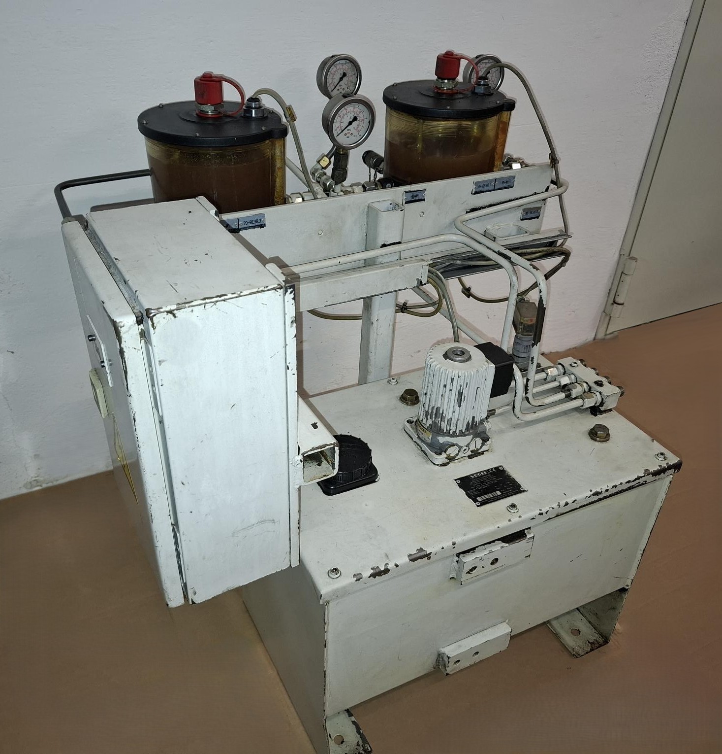 Gebraucht Zentrale Öl- und Fettschmieranlage, MFE5-BW30 + KFG1-5W2 Vogel, gebraucht