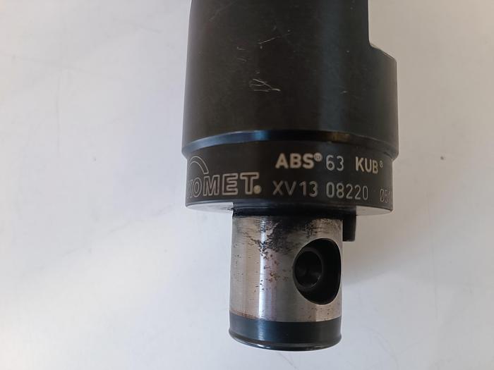 Ausdrehwerkzeug mit 6 neuen Wendeschneidplatten, KUB ABS 63, D51,5/68R, Komet, überholt-neuwertig