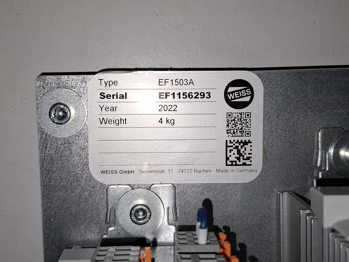 Antriebssteuerung Weiss, EF1503A, EPZ10201 APPL + Inv 8200, Lenze, neu