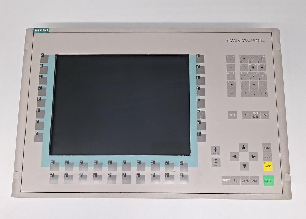 Gebraucht Multi Panel, MP 370 KEY-12 TFT, 6AV6- 542-0DA10-0AX0, Siemens, gebraucht-Top