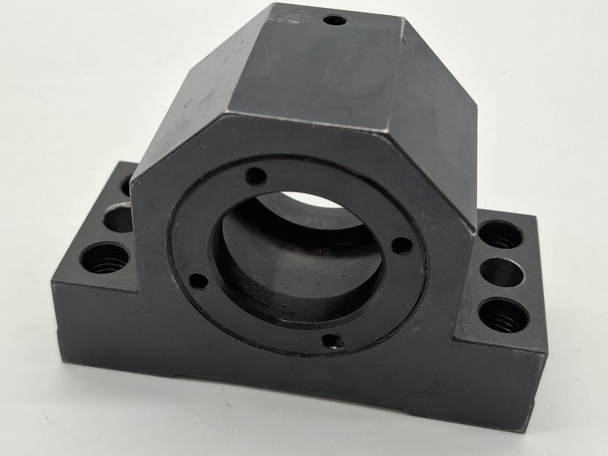 Gebraucht 2 Stück Stehlager, 1x mit und 1x ohne Wälzlager, R159112020, Rexroth, gebraucht