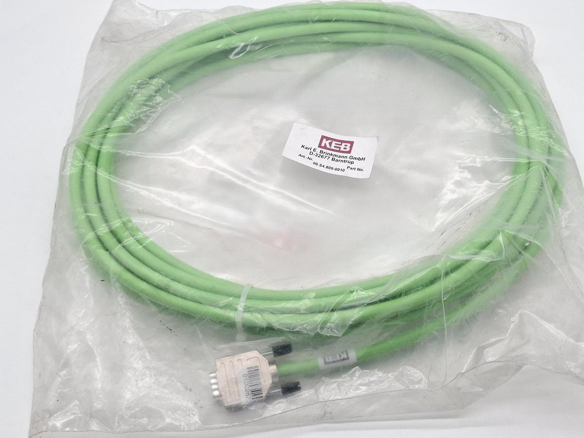 Motorleitung, Leistungskabel, 10m, 00.S4.809-0010, KEB, neu
