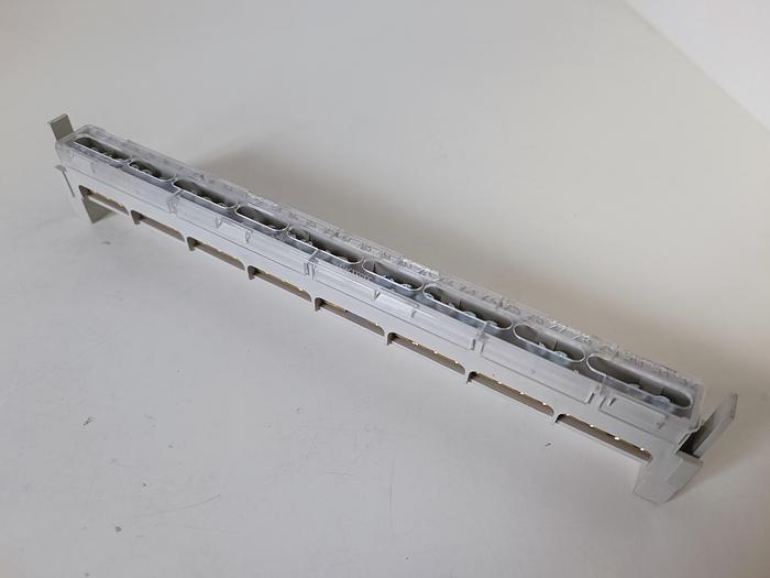 12 Stück PE und N Schienen für Verteiler ca. 250mm, 32 x 16mm², , neu