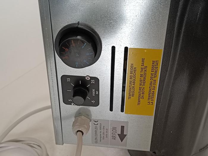 Gebraucht Vor- u. Nachheizregister, Luftheizelement, DN125, 371550, LHE 125 IS, Dimplex, neu