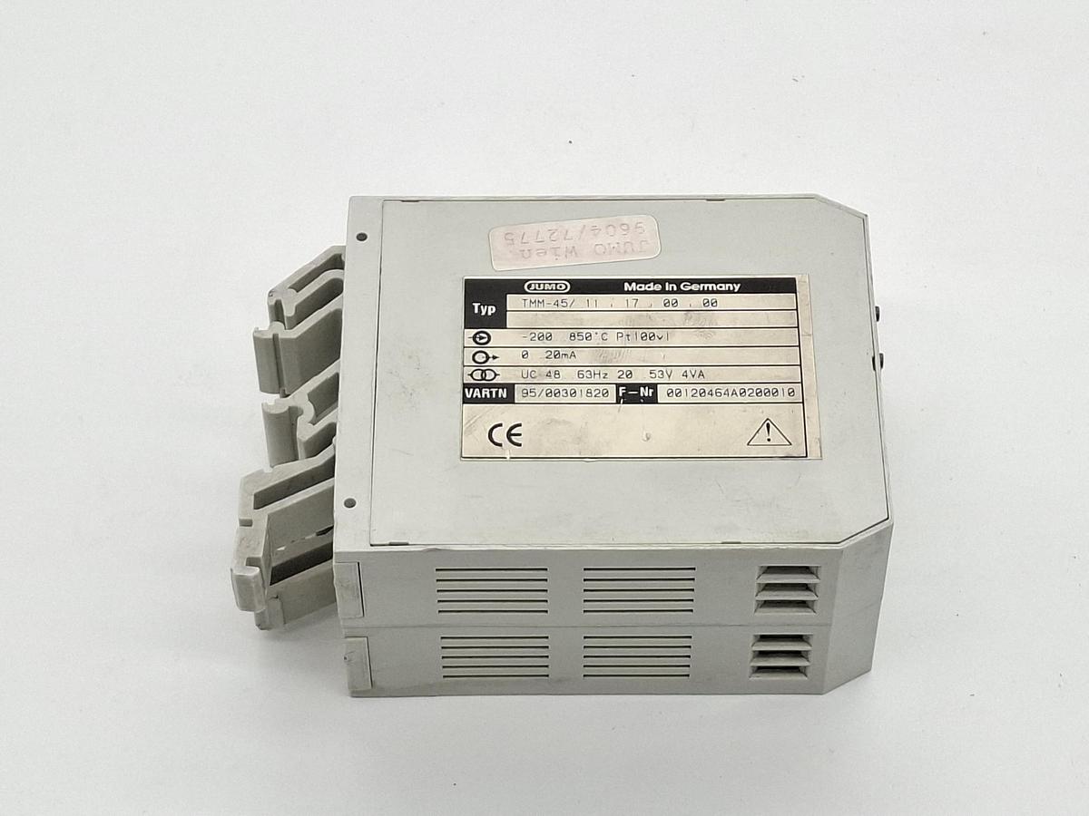 Gebraucht Transmitter, Pt100, TMM-45/11.17.00.00, Jumo, gebraucht