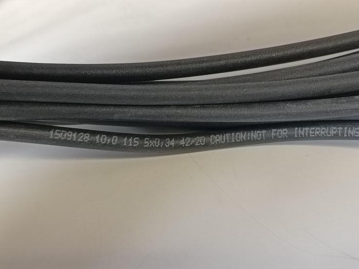 Gebraucht 20 Stück Sensorkabel mit M12 Steckverbinder Buchse, 5x0,34, 1509128, Phönix, gebraucht-Top