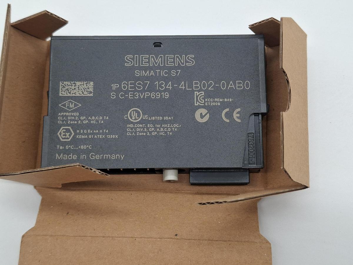 Analog Input Modul, 6ES7 134-4LB02-0AB0, Siemens, neu