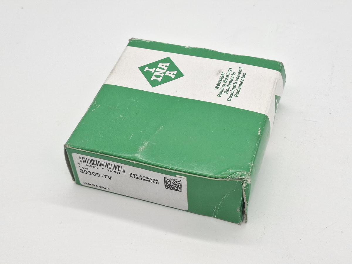 1 Stück Axial Zylinderollenlager, 89309-TV, INA, neu