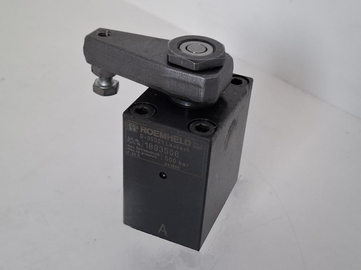 Gebraucht Doppelt wirkender Schenkspanner, 500bar, 1893506, Römheld, gebraucht