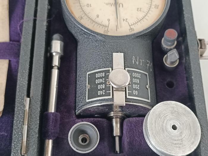 Gebraucht Sammlerstück, alter mechanischer Drehzahlmesser, Baujahr 1949, HT8, Jutger, gebraucht