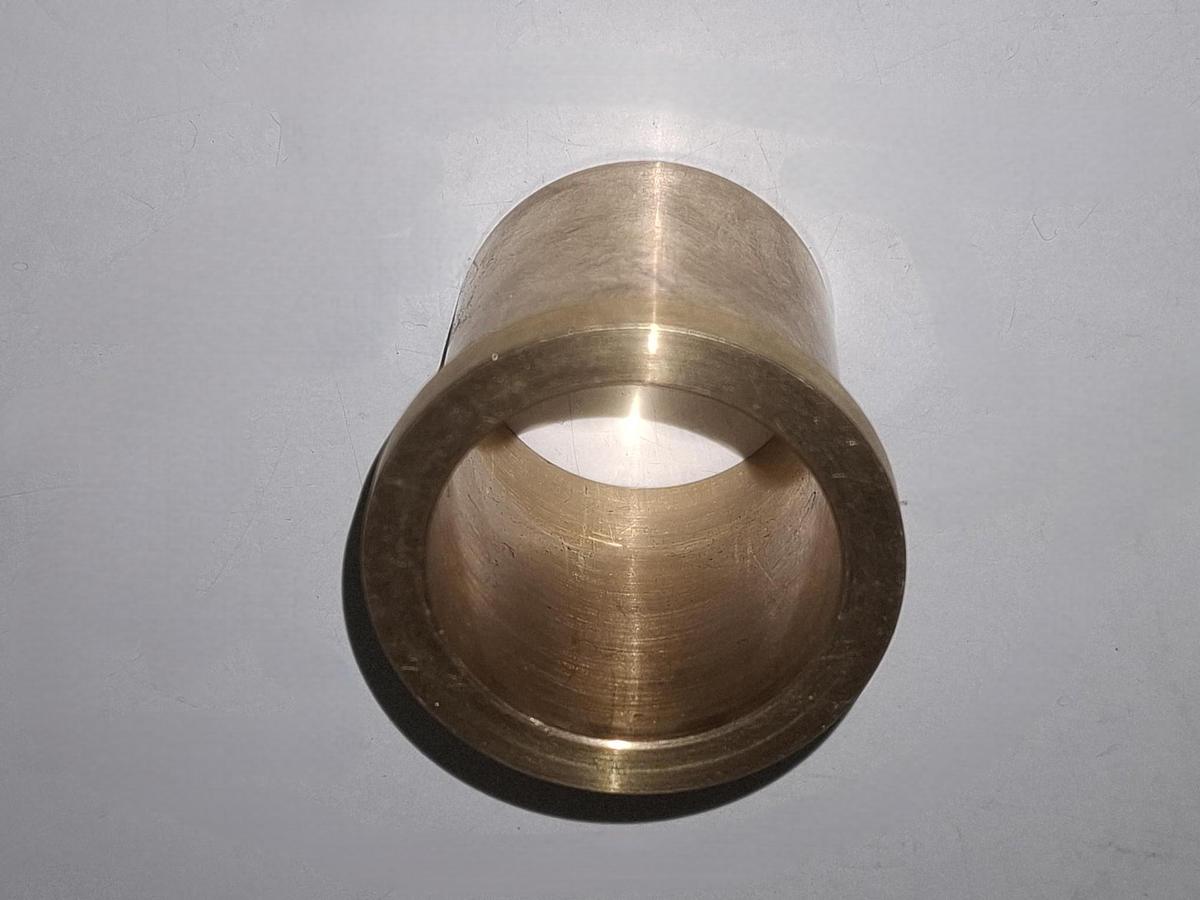 2 Stück Gleitlager Bundbuchse Bronze, D42/38mm, , neu