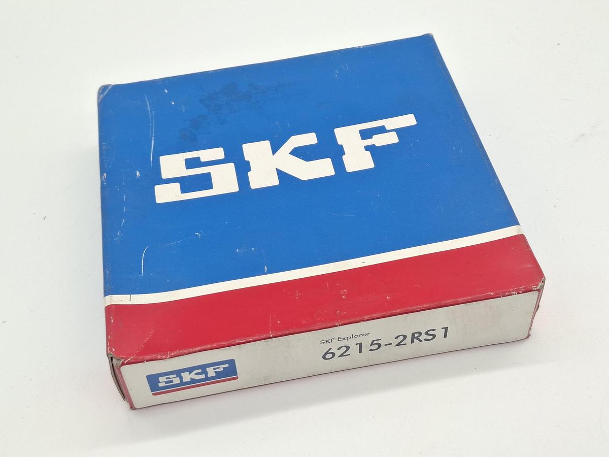 1 Stück Rillenkugellager, 6215-2RS1, SKF, neu