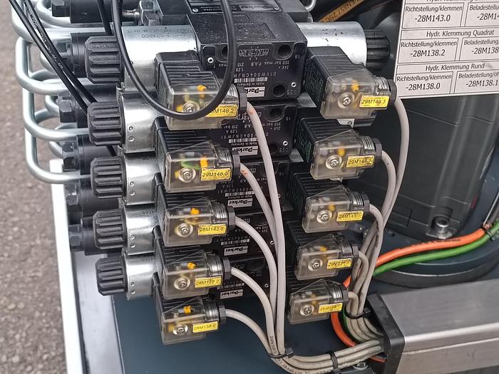 Gebraucht Hydraulikaggregat, 330 bar, 10 Kreise, 2 Servomotorpumpen, 130L, Niehues, gebraucht-Top