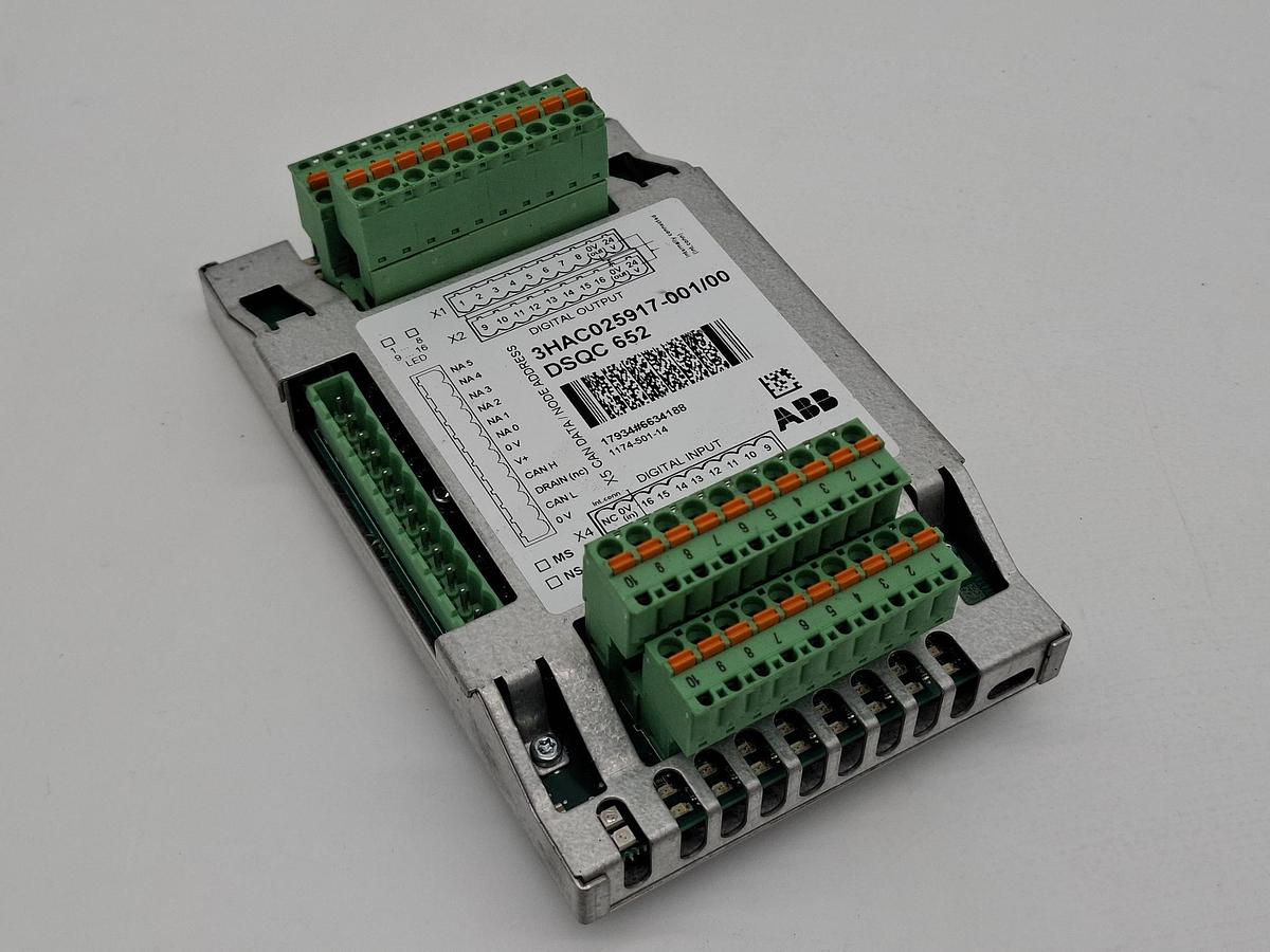 Gebraucht Steuerung I/O Modul, DSQC 652, 3HAC025917-001/00, ABB, gebraucht-Funktionszusicherung