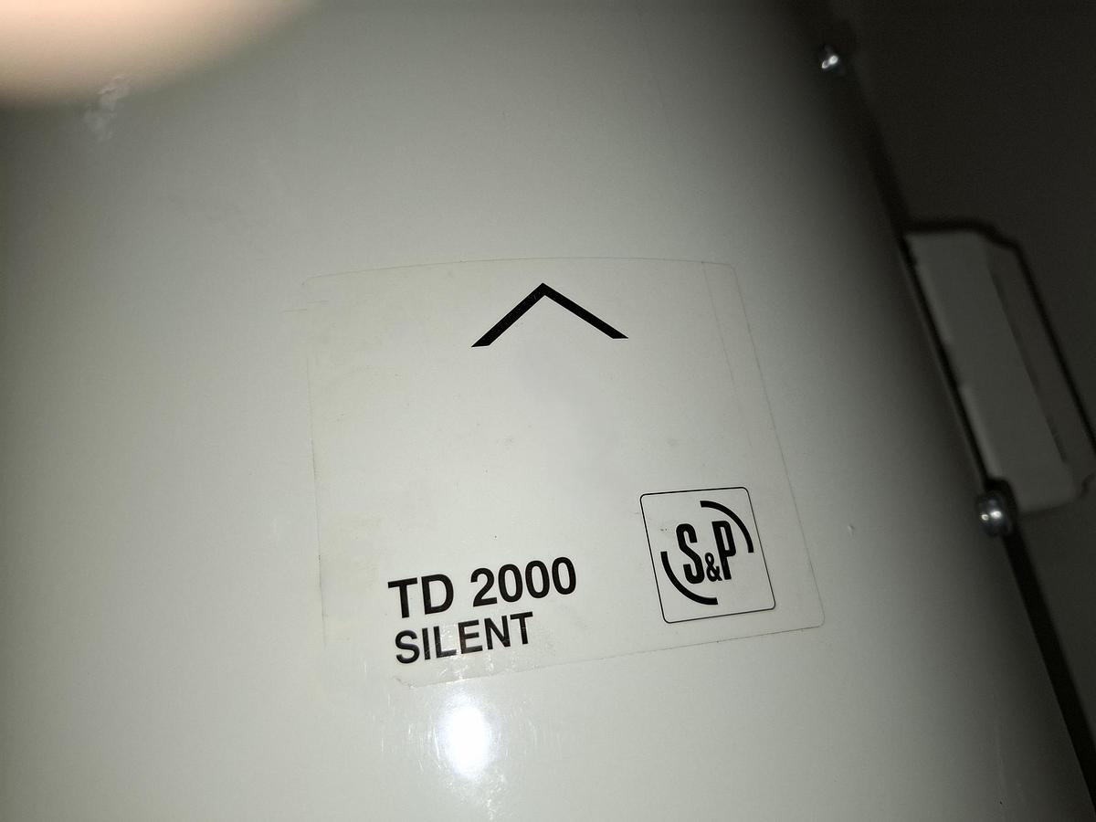 Schallgedämmter Rohrventilator, TD2000, D315mm, S&P, neu