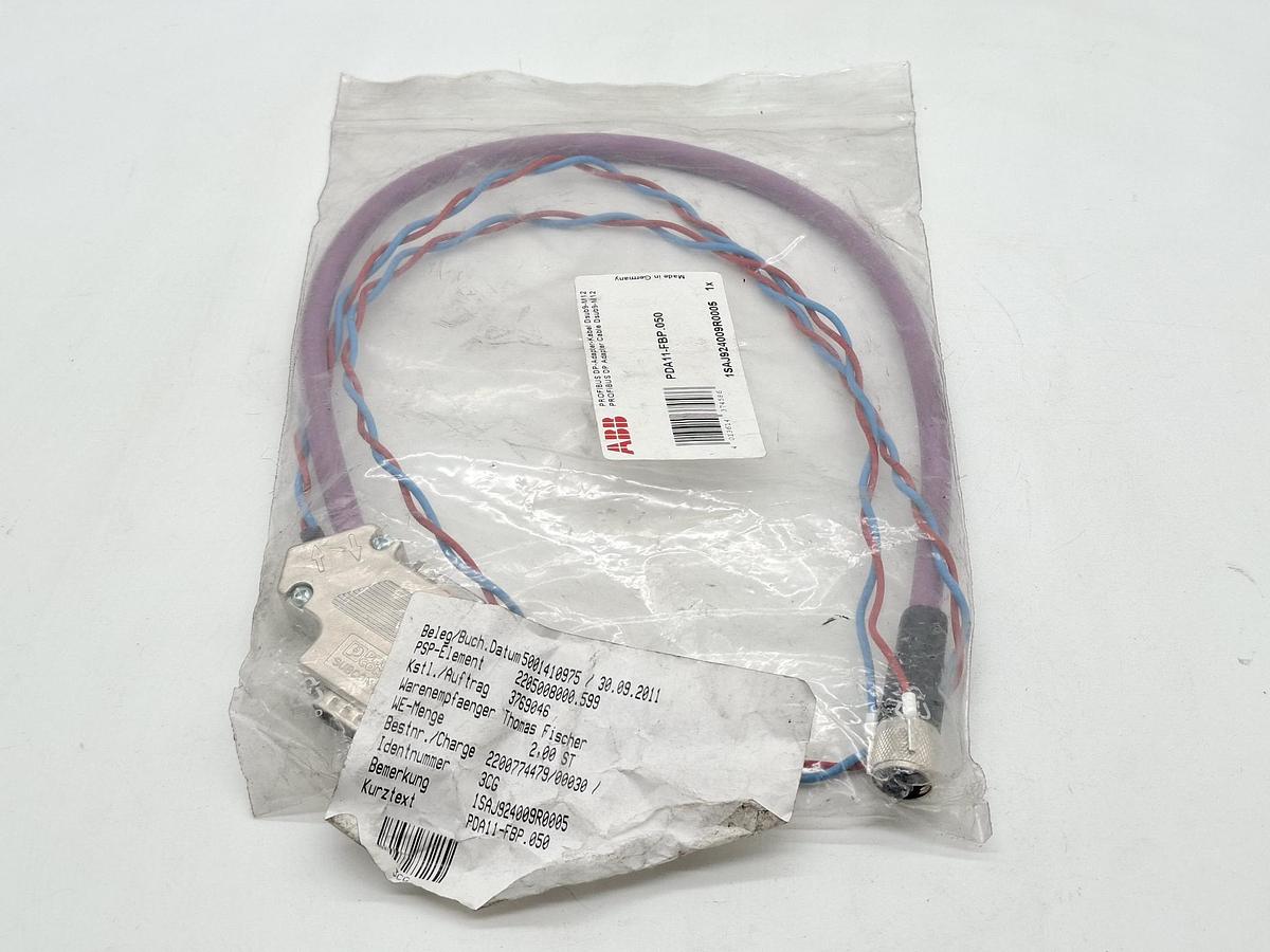Field Bus plug, PDA11-FBP.050, 1SAJ24009R0005, ABB, neu