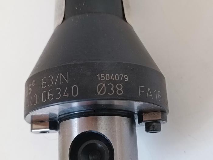 Ausdrehwerkzeug mit 6 neuen Wendeschneidplatten, ABS 63/N, D38, Komet, überholt-neuwertig