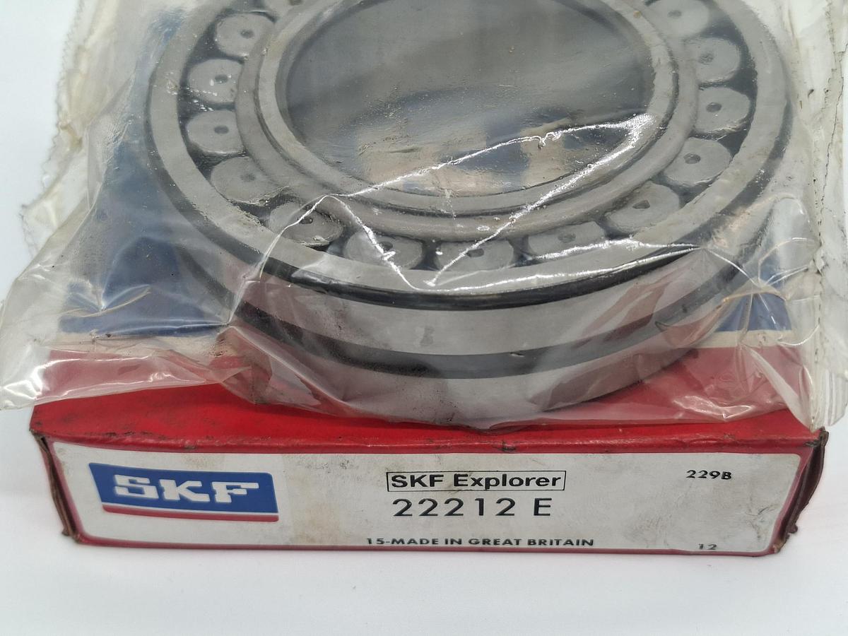1 Stück Pendelrollenlager, 22212 E, SKF, neu