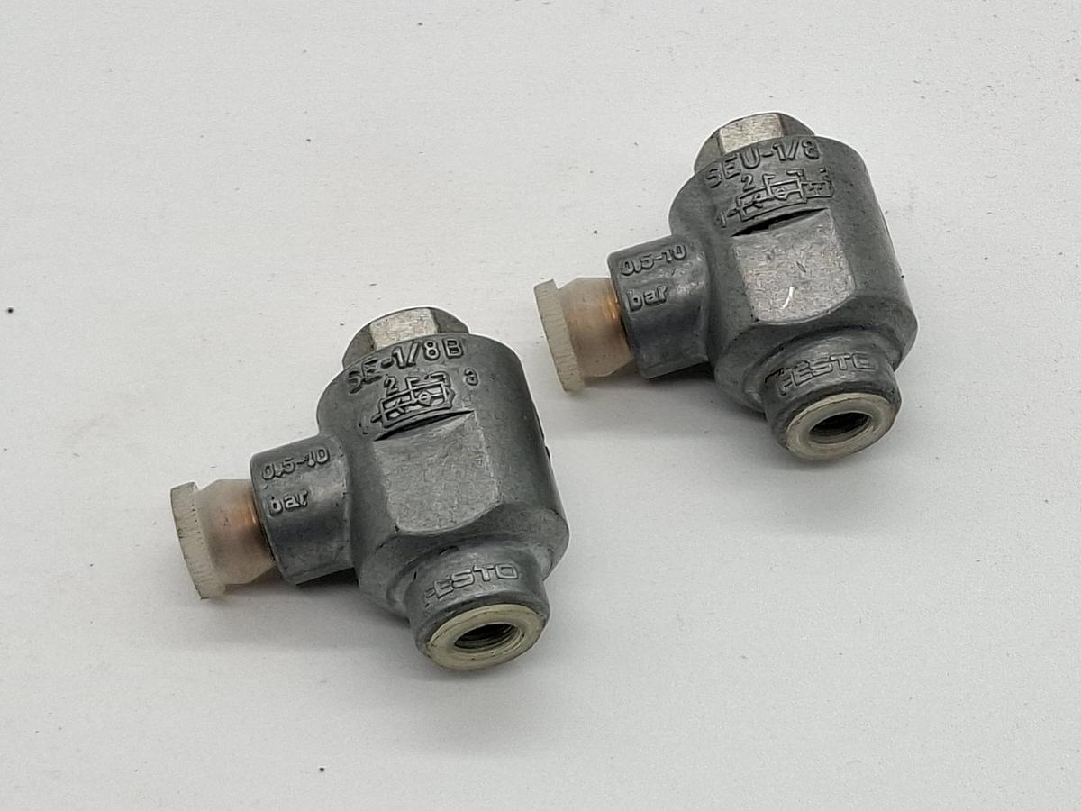 4 Stück Schnell Entlüftungsventil, 4616, SEU-1/8, Festo, neu