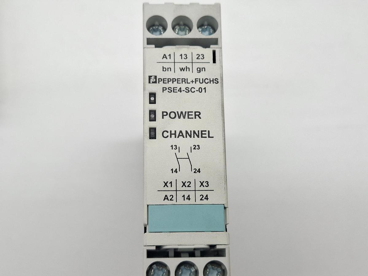 Sicherheitsschaltgerät, PSE4-SC-01, Pepperl und Fuchs, neu