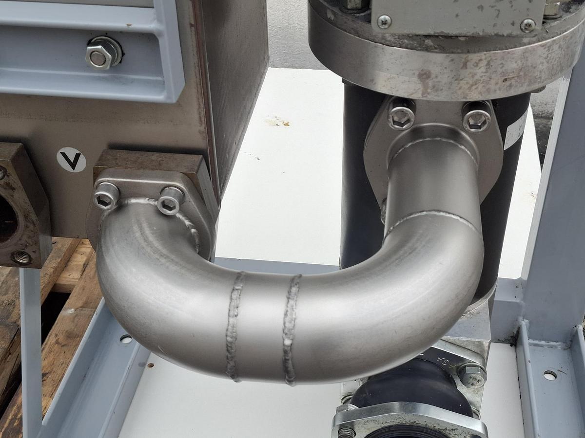 Öl / Wasser Kühlanlage, KA 340/BWT B57x110, Bühler, gebraucht-Funktionszusicherung