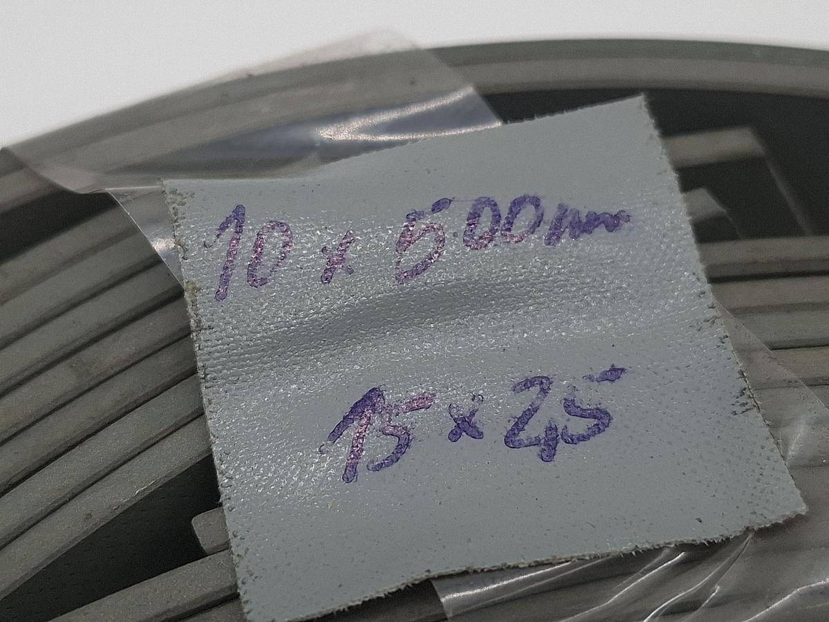 4m Führungsband, PTFE Bronze Compound, 1x1000mm, 6x500mm, 15x2,5mm , neu