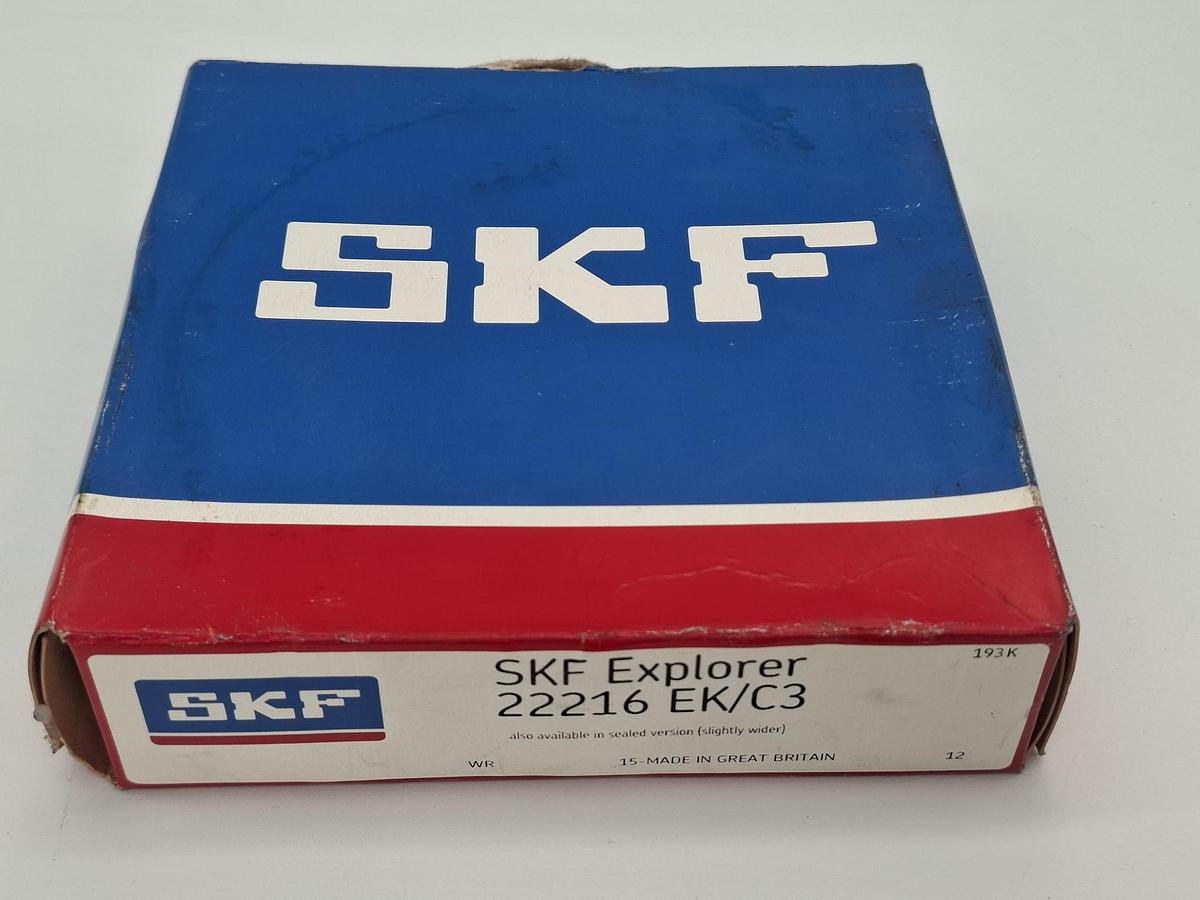 1 Stück Pendelrollenlager, 22216 EK/C3, SKF, neu