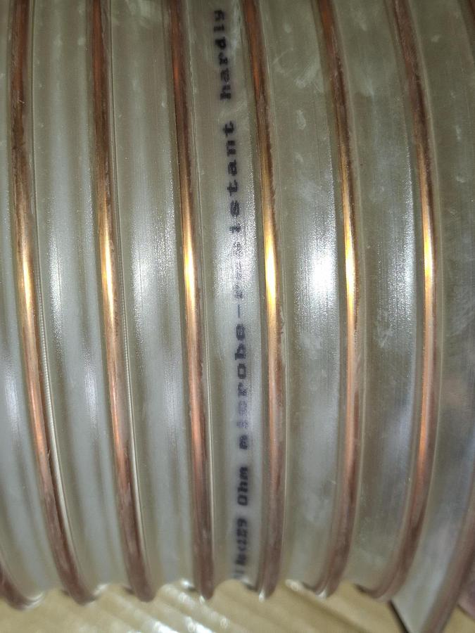 4,3m Absaugschlauch und Förderschlauch, Poly 180L, Hansaflex, neuwertig -60%