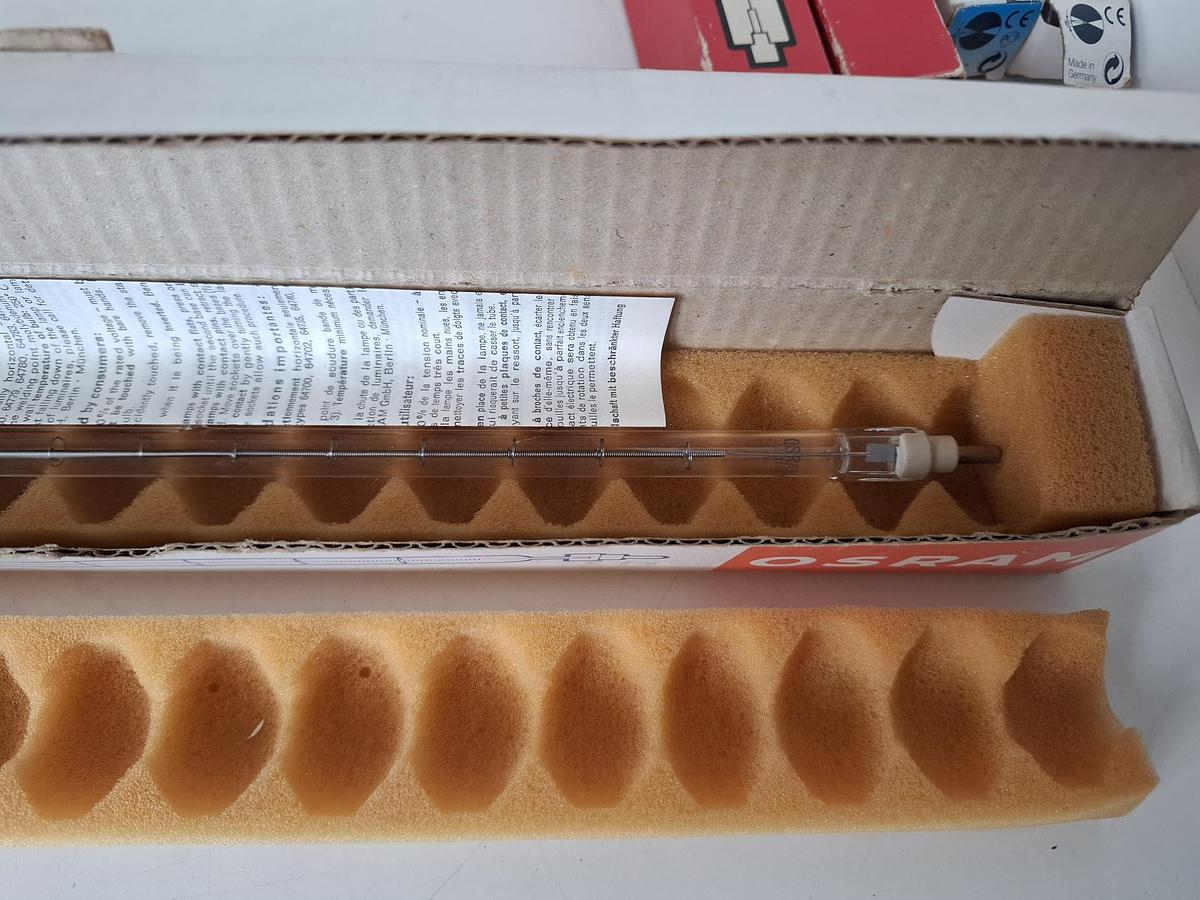 5 Stück Halogenstab, Haloline, 2000W, Osram, neu