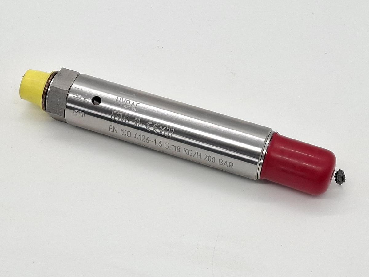 Sicherheitseinrichtung für Hydrospeicher, 350 bar, GSV6-10-CE1637, Hydac, neu