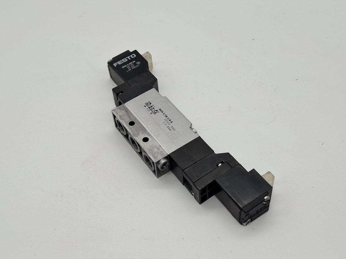 Magnetventil, 173151, MEH-5/3B-1/8-B, Festo, neu