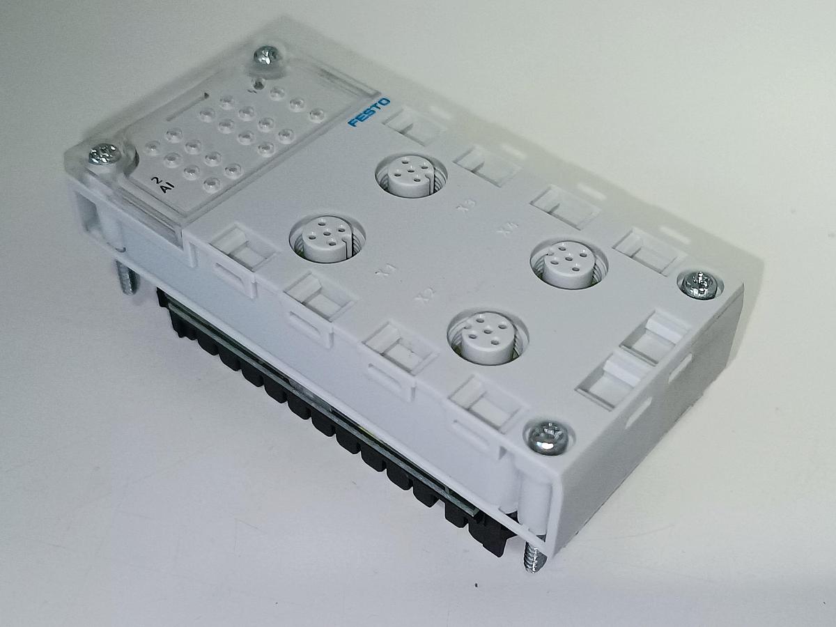 Analogmodul + Anschlussblock, 526168 + 195704, Original Festo, neu