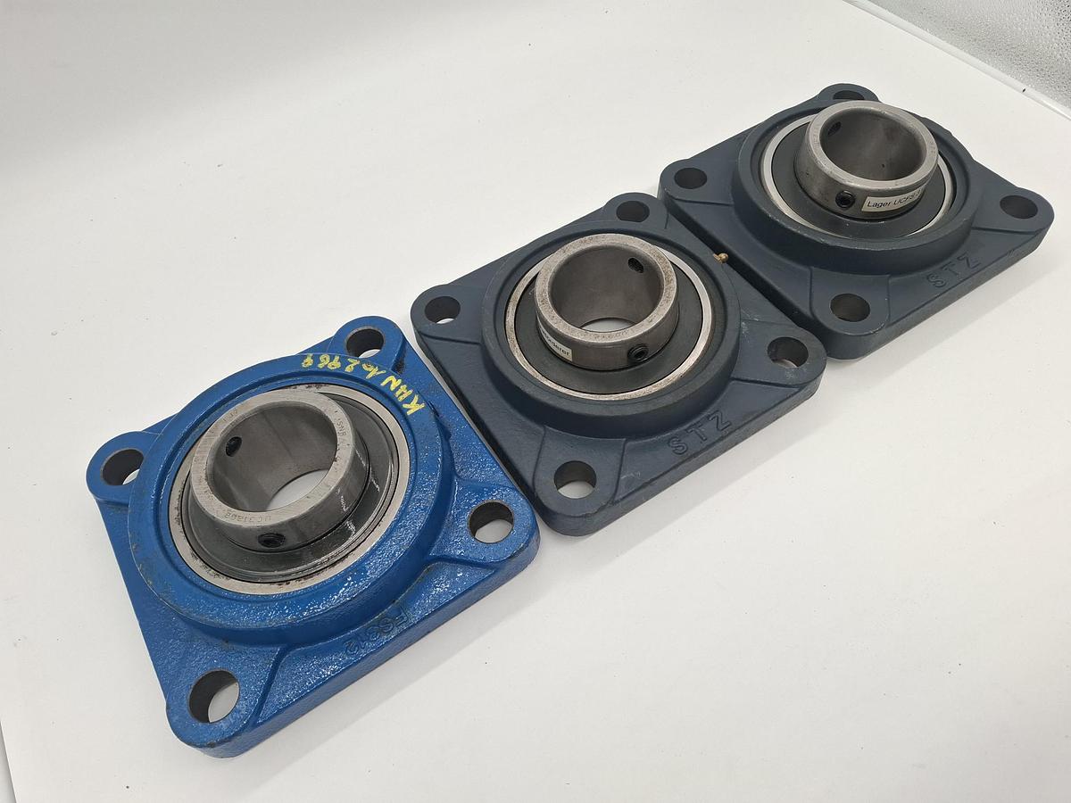 1 Stück Flanschlager, Gehäuseeinheit, UCFS312, (FS312 + UCF312G2) , neuwertig