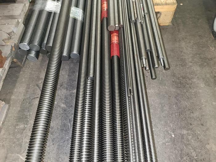 Trapezgewindespindel, Stahl, Lagerauflösung, TR40x7, 980mm, rechts, , neu -50%