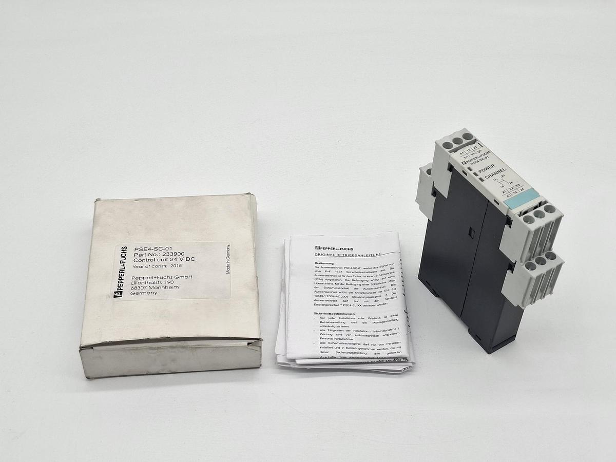 Sicherheitsschaltgerät, PSE4-SC-01, Pepperl und Fuchs, neu