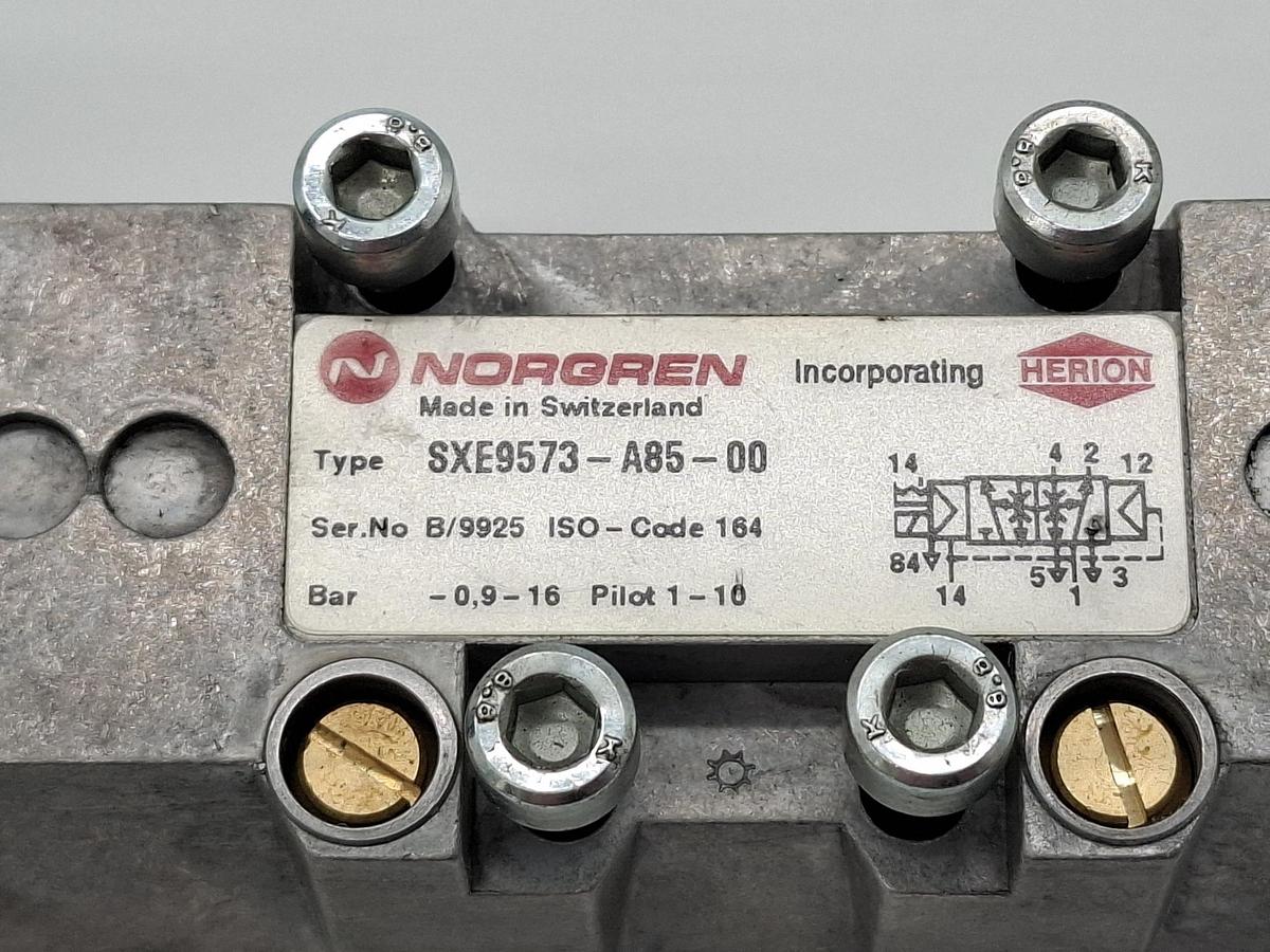Grundplattenventil, 5/2 Wege, SXE9573-A85-00, Norgren, neu