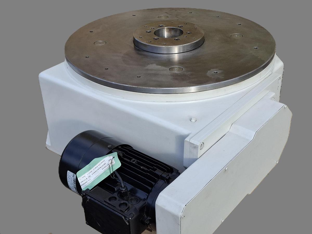 Rundschalttisch, Positioniertisch, TC 700 T, Weiss, neuwertig