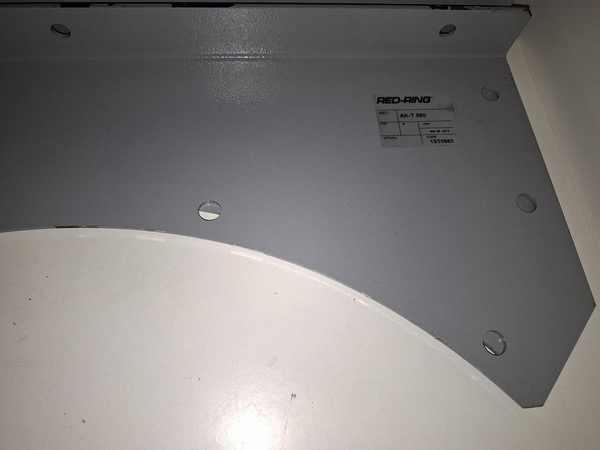 Industrie Rohrventilator mit Zubehör, D560mm, TGT 560-4D + .., Red Ring, neu -40%